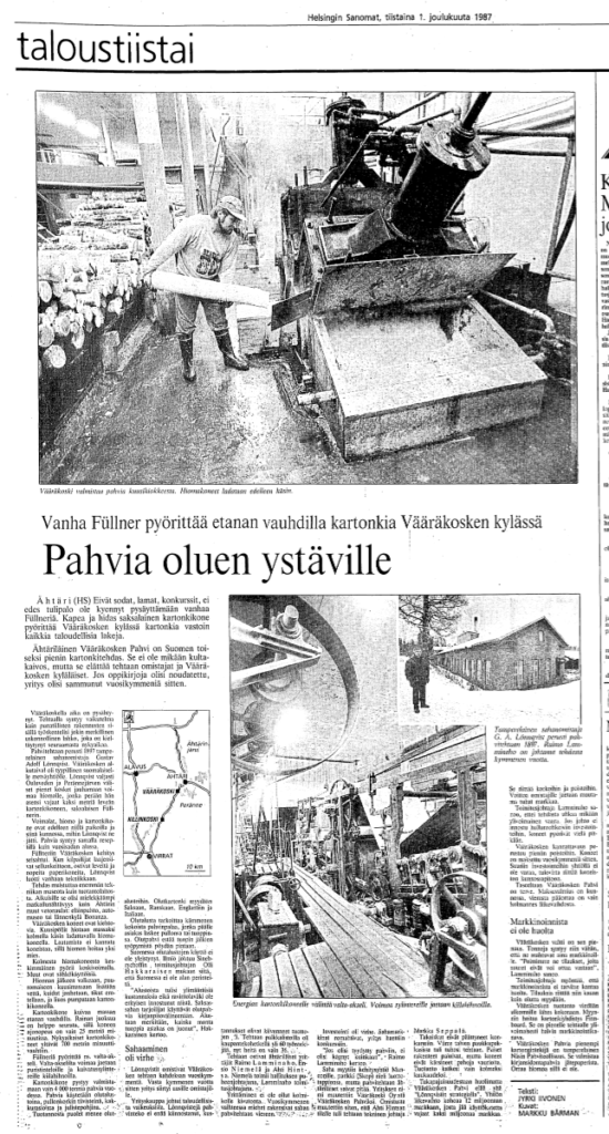 vaarakosken kartonkitehdas hs