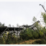 Sveitsin hyppyrimäki vuonna 2009 Hyvinkäällä